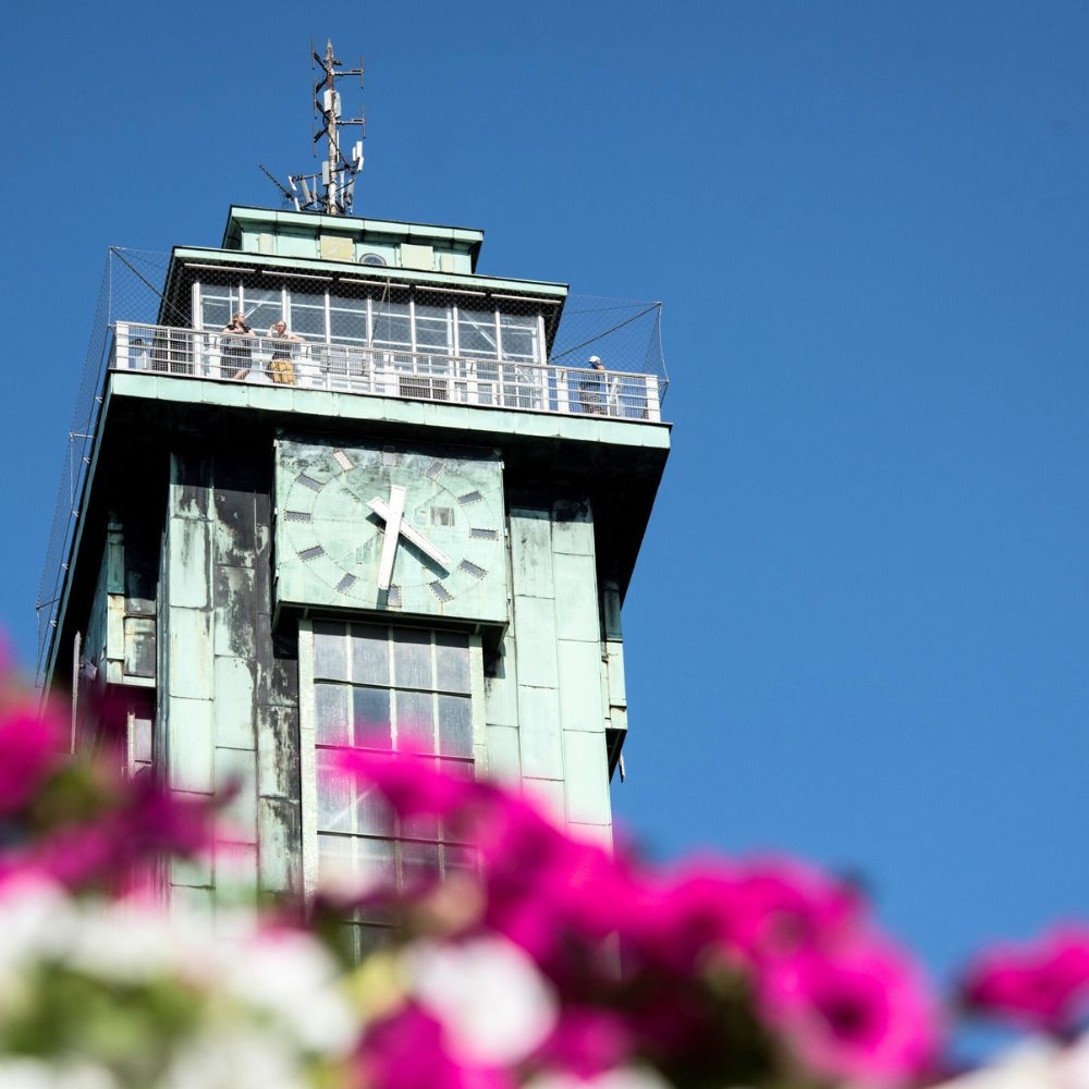 Průvodci na vyhlídkové věži